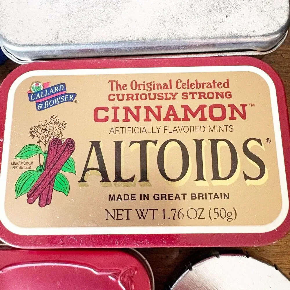 Lot Of Mint Tins Altoids Everest Web Fuel For Crafting Advertising